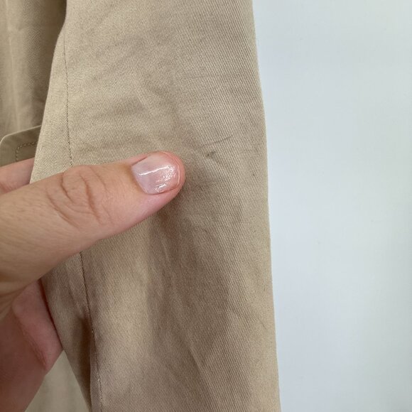 Banana Republic early 2000s Timeless trench coat with belt Womens Size Large - Picture 12 of 15